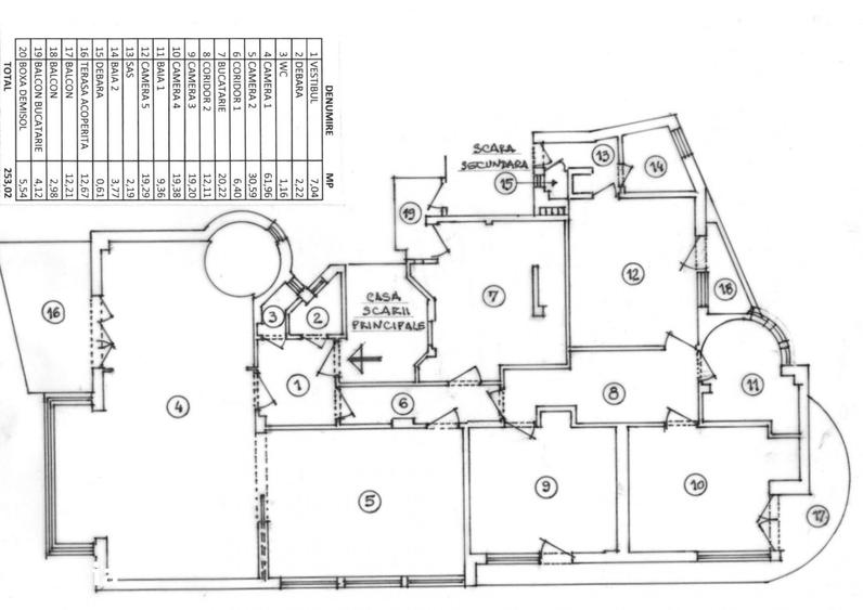6 Camere | Spatiu Birou | Romana | Victoriei | Vila | Metrou - 5