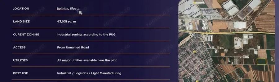 Oportunitate de investitie -Teren de vanzare km 23 Bucuresti Pitesti - 8