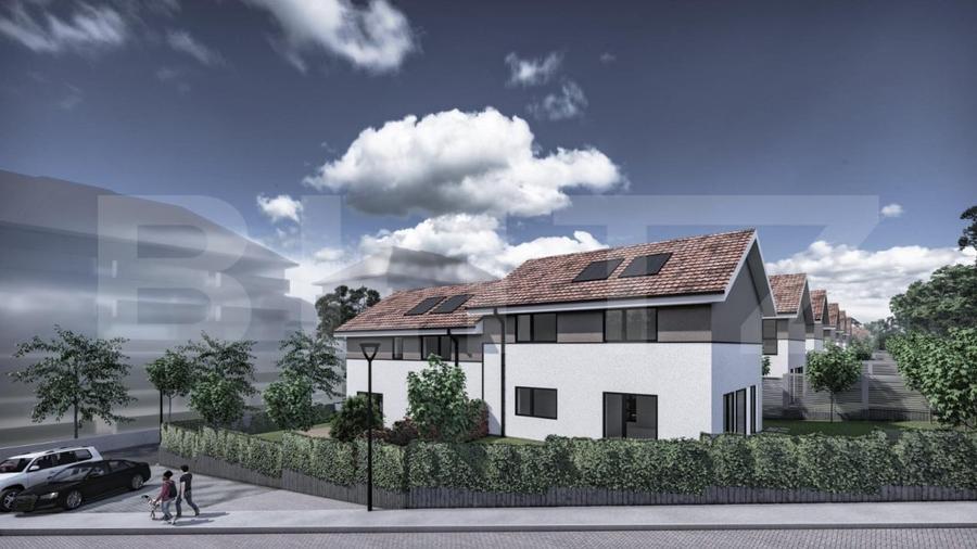 Duplex cu 5 camere cu Teren 265 Mp în Chinteni