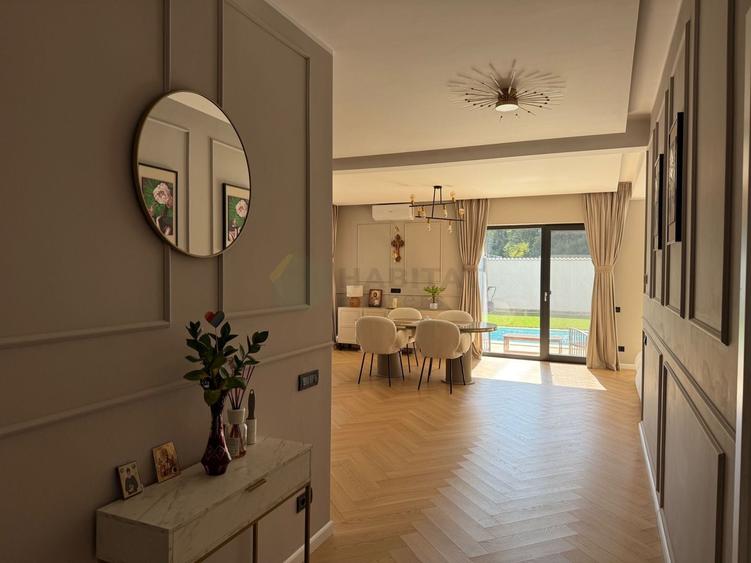 Casă individuală cu 4 camere cu Piscina în Tunari