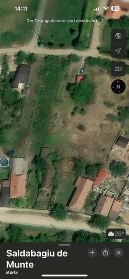 Casă cu 2 camere în Săldăbagiu de Munte