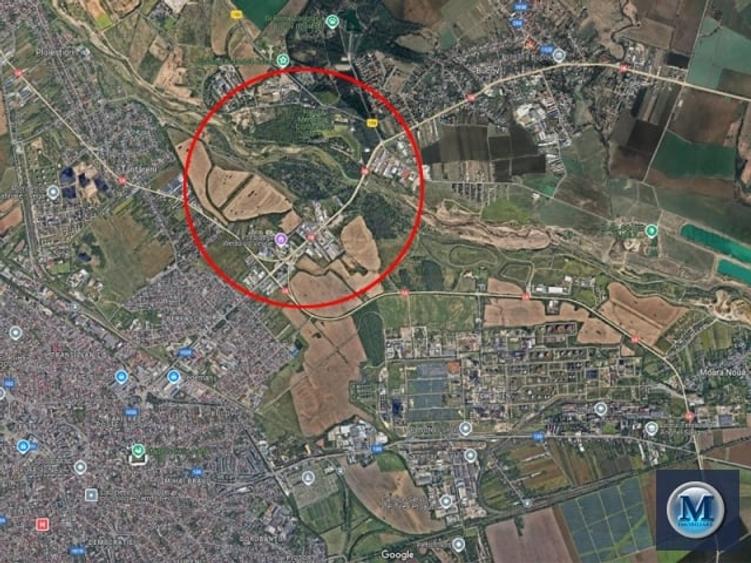 Teren Construcții intravilan de 30985 mp, în Exterior Est