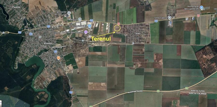 Teren construcție, în Islaz