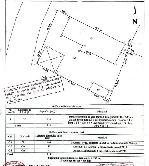 Casă individuală cu 4 camere cu Garaj în Lacul Morii