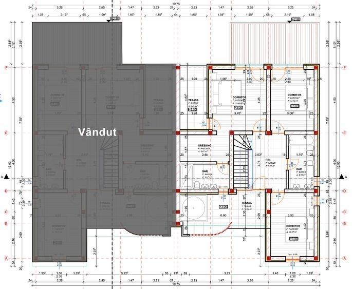 Duplex cu 5 camere cu Canalizare în Dumbrăvița