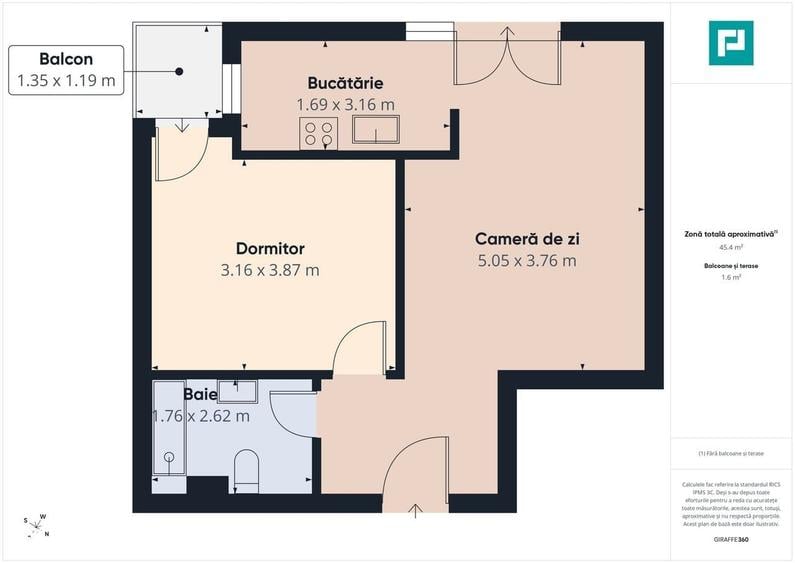 Apartament cu 2 camere în Colentina