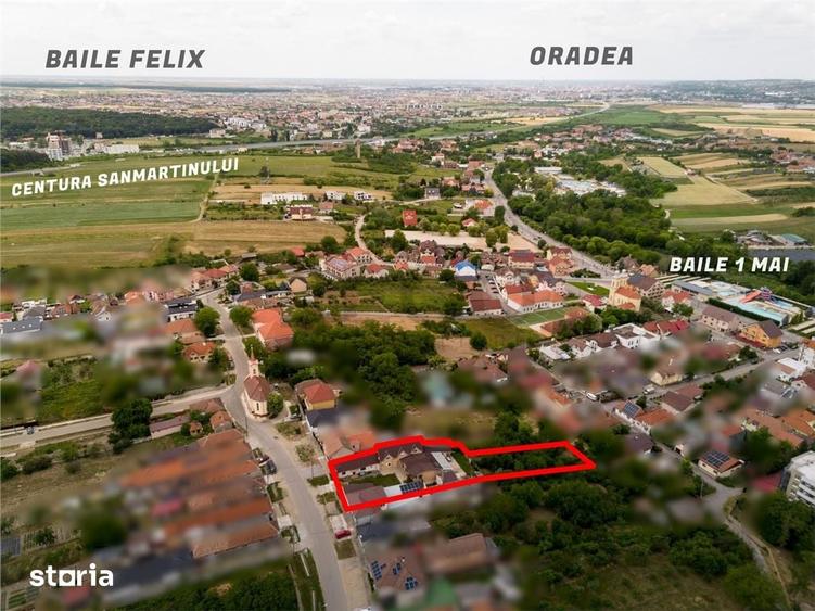 Casă cu 6 camere cu Teren 1397 Mp în Sânmartin