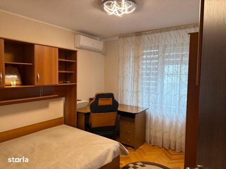 Apartament cu 3 camere decomandat, mobilat în Rahova