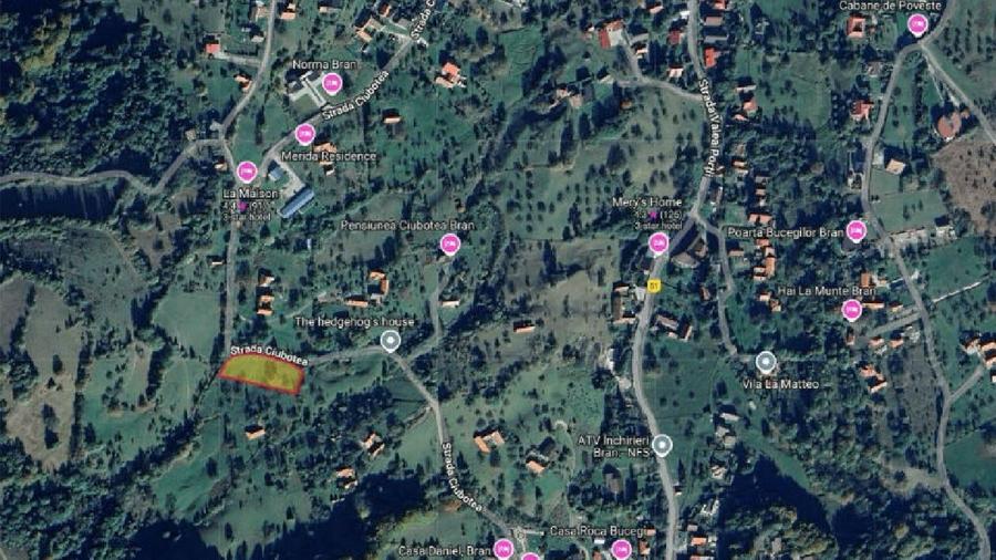 Teren agricol extravilan de 2000 mp, în Bran