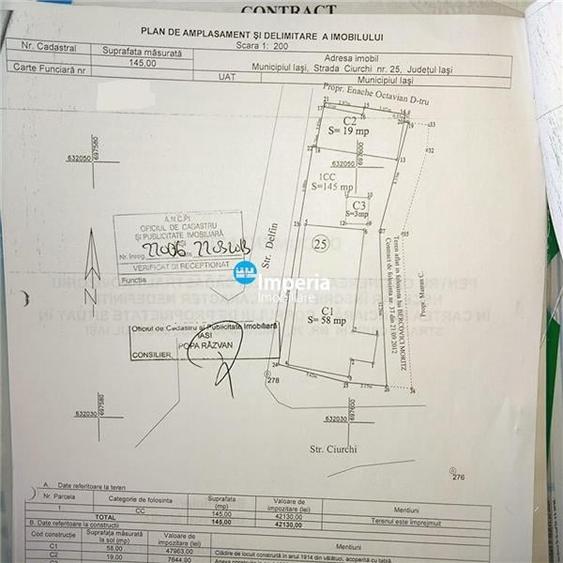 Casă individuală cu 2 camere cu Canalizare în Tudor Vladimirescu