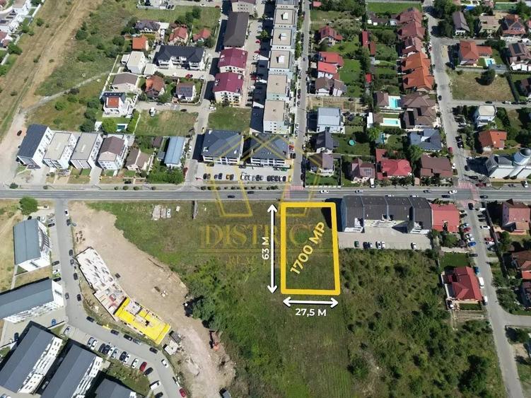 Teren Construcții intravilan de 1700 mp, în Braytim