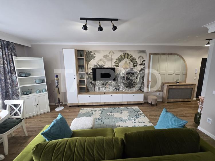 Apartament cu 2 camere decomandat, mobilat în Mihai Viteazul