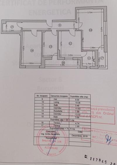 Proprietar Apartament 3 camere 2 baii 2 balcoane complet mobilat utilat Metrou Pacii Preciziei 75 mp Nu colaborez cu Agenti Imobiliari Revanzatori . - 6
