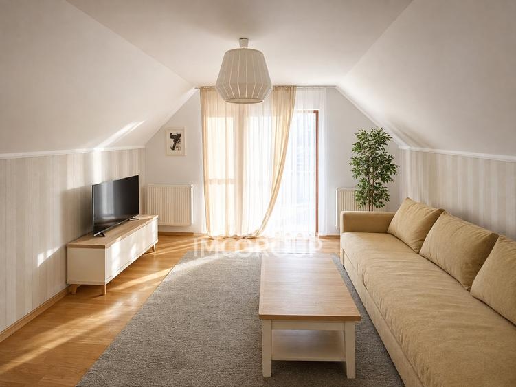 Apartament cu 3 camere semidecomandat, mobilat în Zorilor