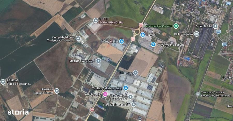 Teren parcelat 27.299mp Timisoara / Zona Sagului - 4