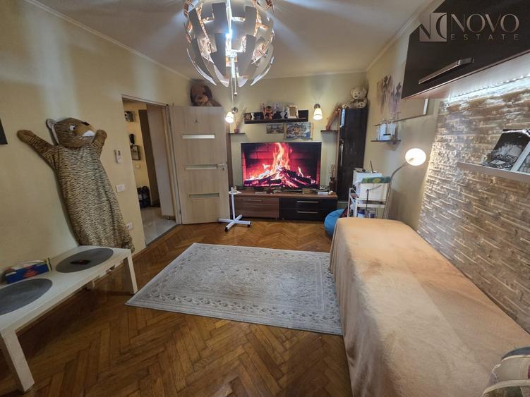 Apartament cu 3 camere decomandat, mobilat în Basarabia