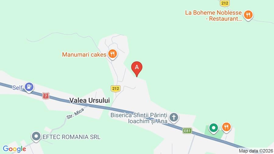 Casă individuală cu 4 camere în Valea Ursului