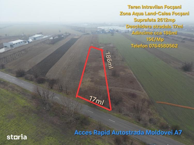 Teren de 2612 mp, în Central