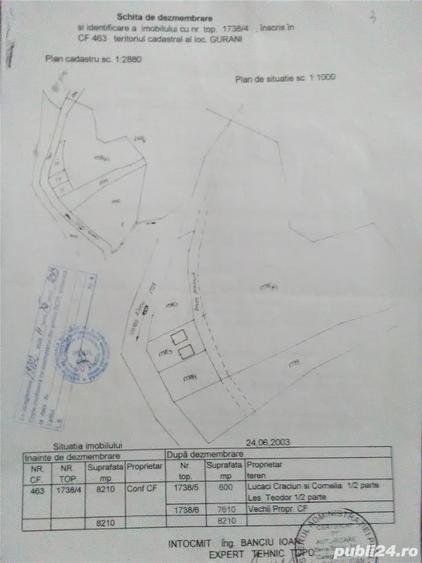Teren de 5500 mp, în Pietroasa