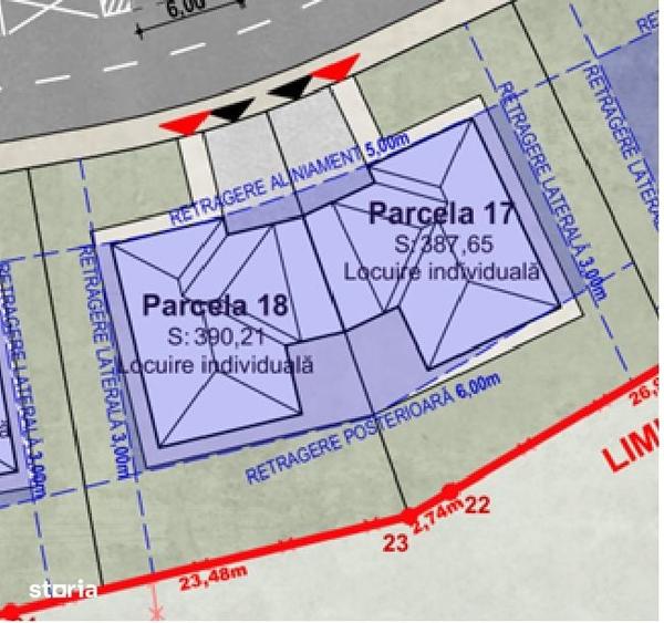 Parcele de vanzare in Borhanci 337 mp-665 mp - 4