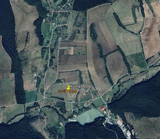Teren Construcții intravilan de 1510 mp, în Sălciua Nouă