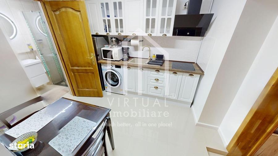 Apartament cu 3 camere, mobilat în Ultracentral