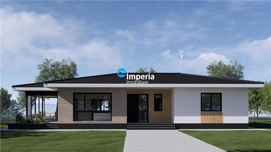 Casă individuală cu 4 camere cu Teren 500 Mp în Horpaz