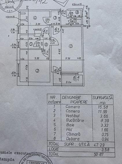 Apartament cu 2 camere decomandat în Drumul Taberei
