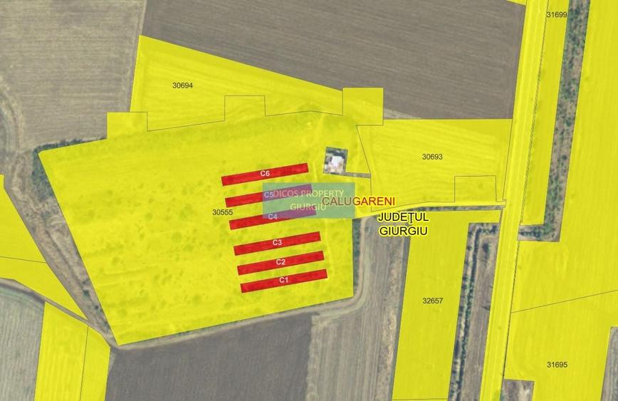 Spațiu industrial, de 91,814 mp, în Uzunu