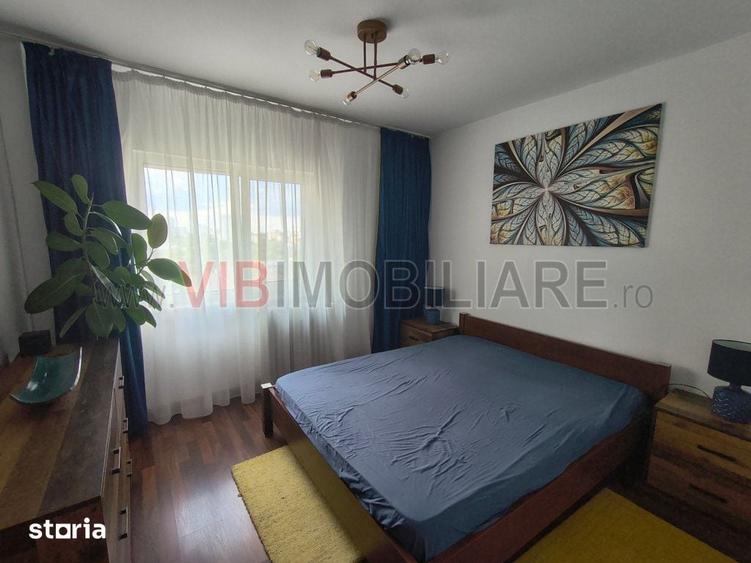 Apartament cu 2 camere semidecomandat în Tei