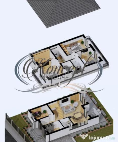 Casa individuala semifinisata, Campenesti - 9