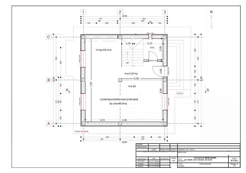 Casă individuală cu 4 camere cu Teren 400 Mp în Nord