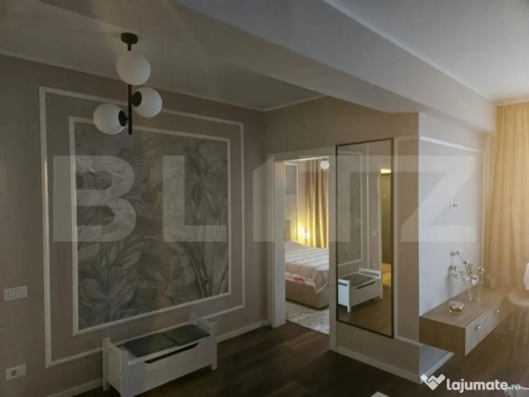 Apartament cu 2 camere semidecomandat în Romanești