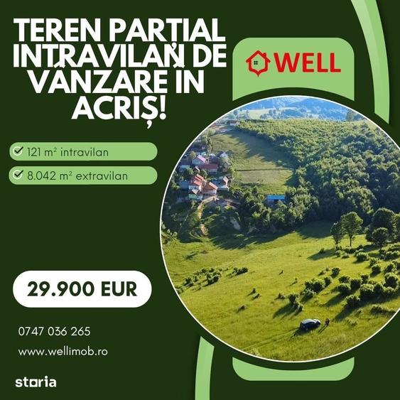 Teren de 8163 mp, în Vama Buzăului