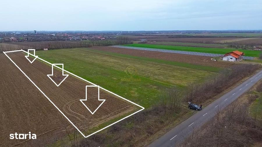 Teren de 4300 mp, în Odoreu