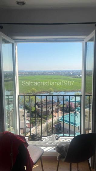 Apartament 3 camere Cosmopolis etaj 10/10 vedere panoramica, aproape de ponton