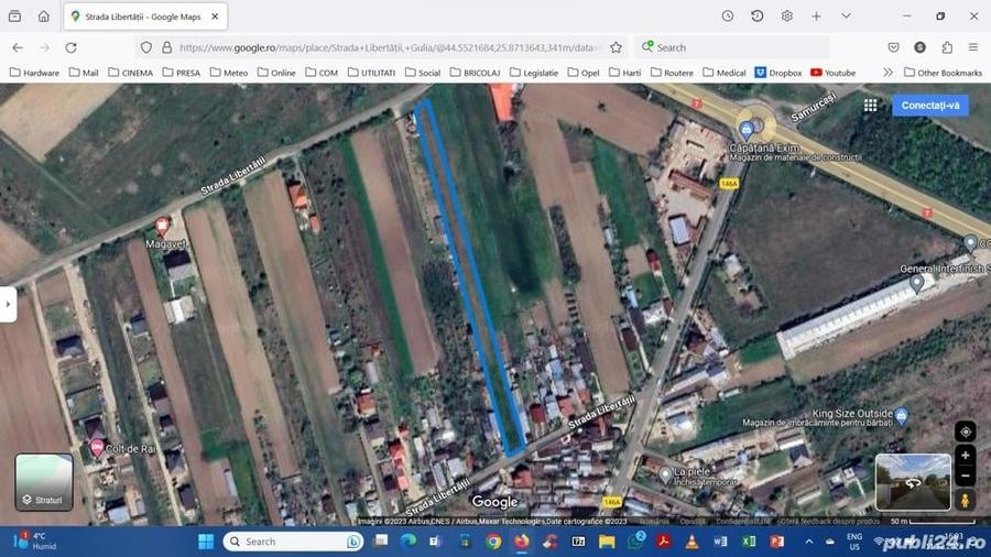 Teren de 3469 mp, în Gulia