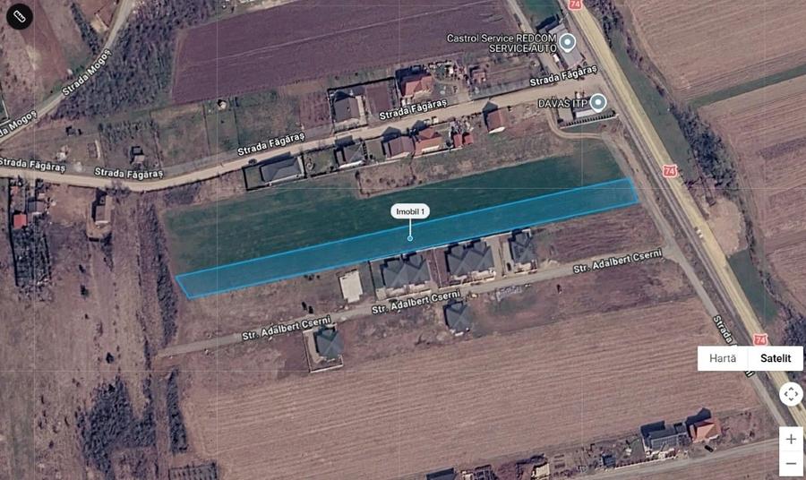 Teren Construcții intravilan de 3971 mp, în Micești