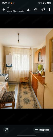 Apartament cu 3 camere semidecomandat în Central