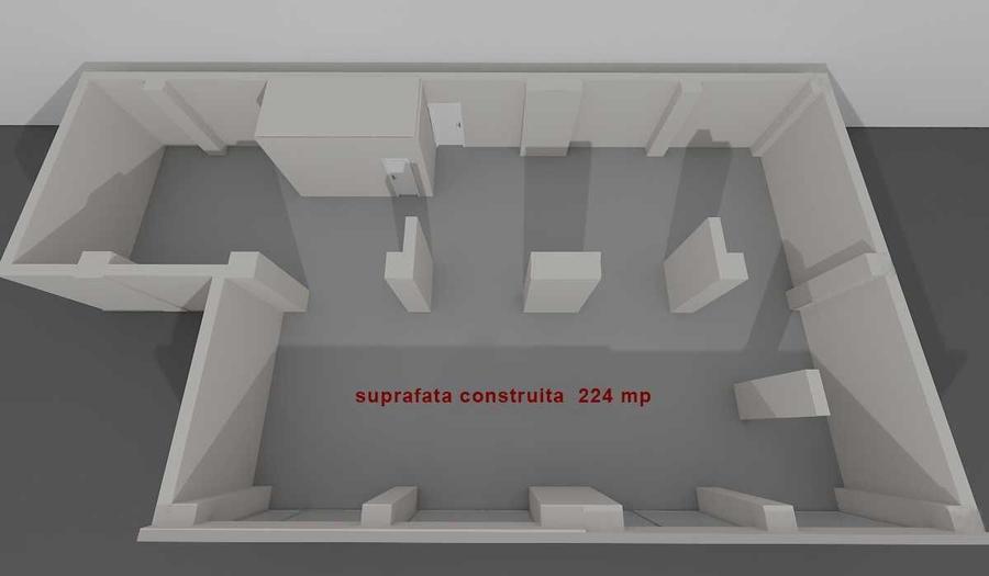 Spațiu comercial, de 225 mp, în Ștefan cel Mare