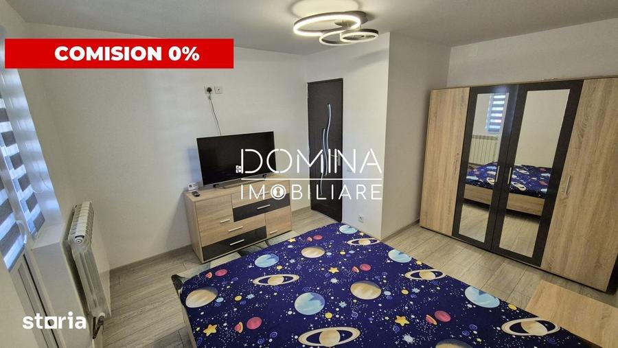 Apartament cu 3 camere semidecomandat, mobilat în 9 Mai