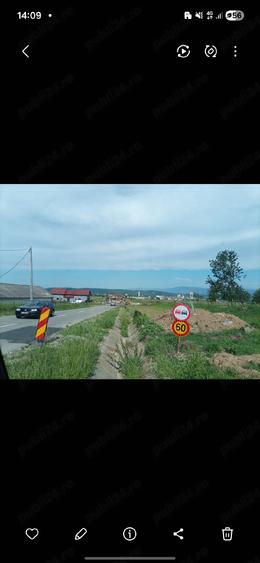 Teren de 4500 mp, în Centura