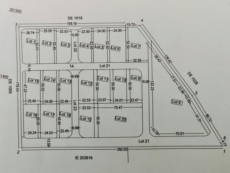 Teren Construcții intravilan de 1100 mp, în CET