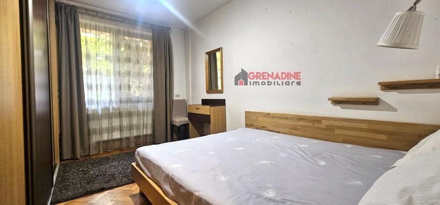 Apartament cu 2 camere semidecomandat, mobilat în Florilor