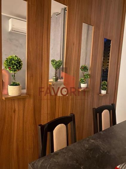 Apartament cu 2 camere semidecomandat, mobilat în Aradului