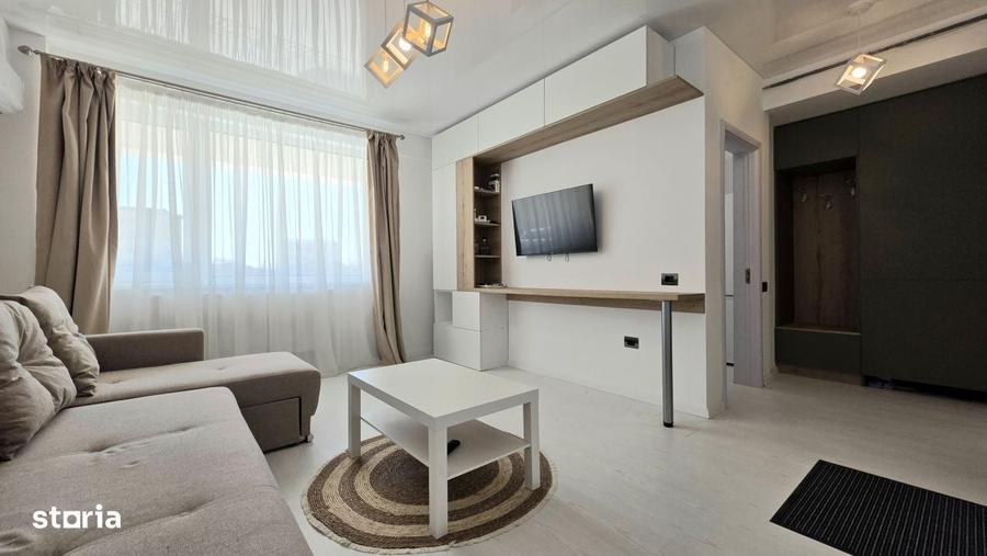 Studio in Mamaia Nord pe partea cu marea - Terasa si bucatarie inchisa - 1