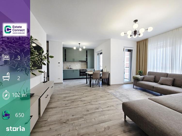 Apartament cu 3 camere în Șega