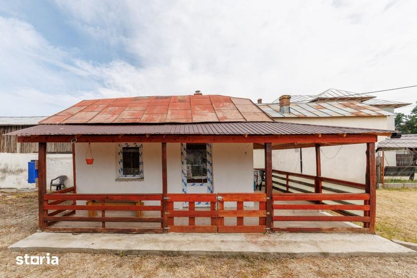 Casă cu 1 camere cu Teren 2140 Mp în Ciești