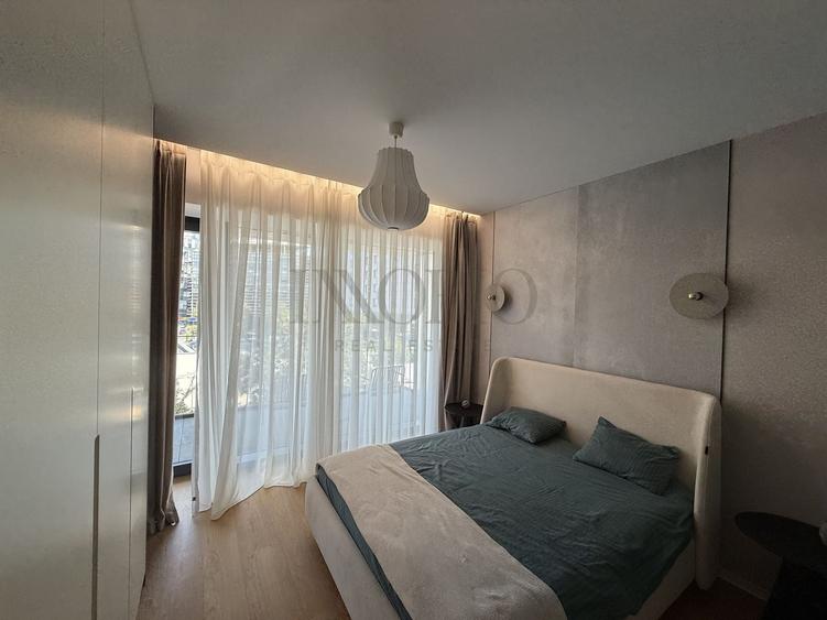 Apartament cu 2 camere, mobilat în Barbu Văcărescu