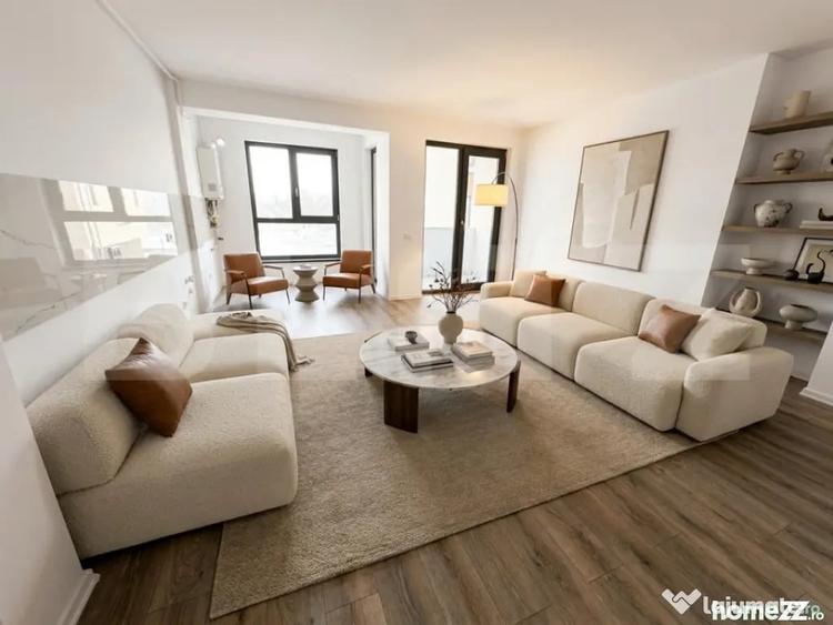 Apartament cu 3 camere decomandat în Central